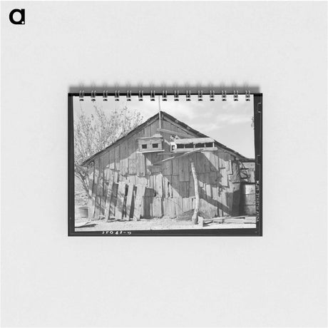 アートメモ帳-Barn and Pigeon Cote
 - ラッセル リー Memo.