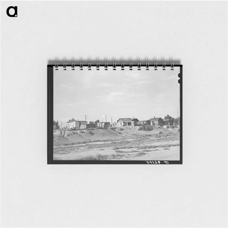 アートメモ帳-La Junta Living Quarters
 - ラッセル リー Memo.