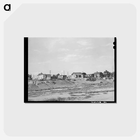 アートポストカード-La Junta Living Quarters
 - ラッセル リー Postcard.