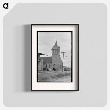 Waiting for Church to Open, Mound Bayou, Mississippi
 - ラッセル リー Poster.