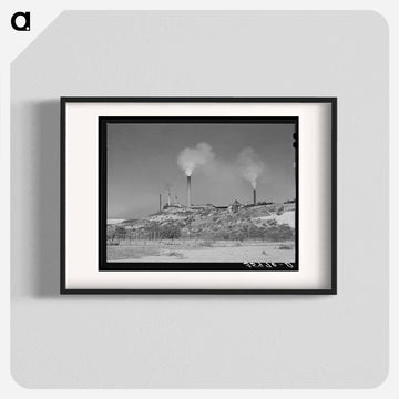 Copper Smelter, Miami, Arizona
 - ラッセル リー Poster.