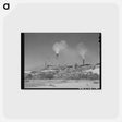アートポストカード-Copper Smelter, Miami, Arizona
 - ラッセル リー Postcard.