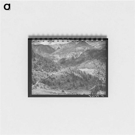 アートメモ帳-Road to Camp Bird Mines
 - ラッセル リー Memo.
