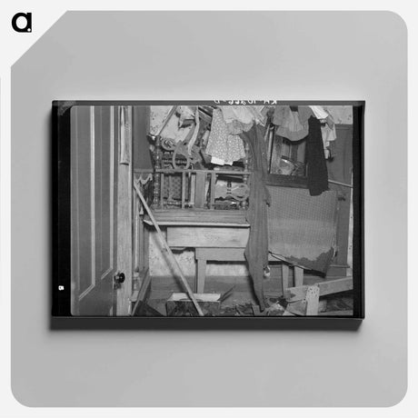 アートパネル-New Haven Scaffolding
 - ラッセル リー Canvas.