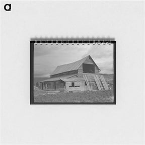 アートメモ帳-Boundary Farms Barns
 - ラッセル リー Memo.