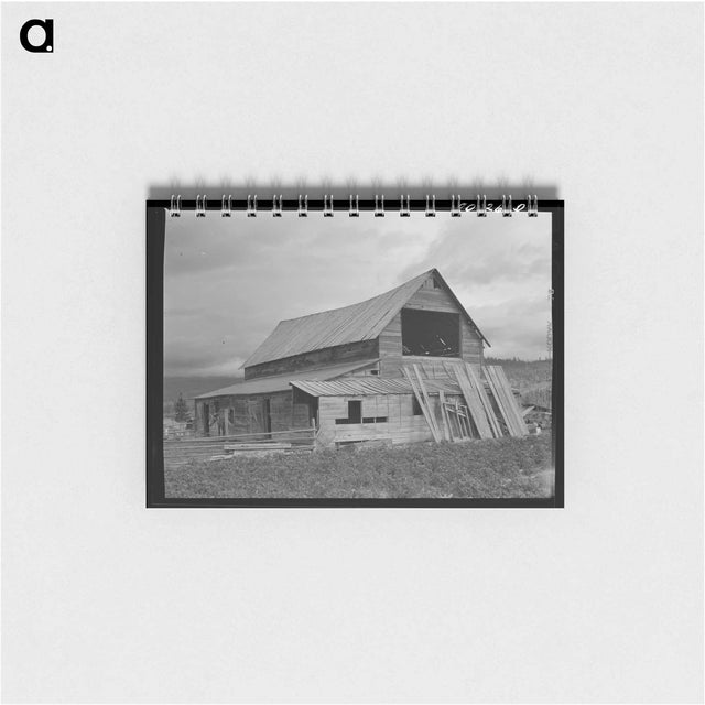 アートメモ帳-Boundary Farms Barns
 - ラッセル リー Memo.