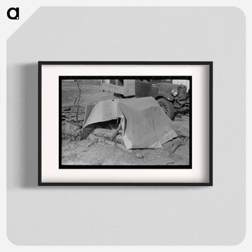 Migrant Boy's Tent
 - ラッセル リー Poster.