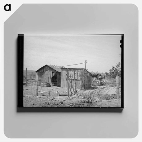 アートパネル-Schroeder Farmstead
 - ラッセル リー Canvas.