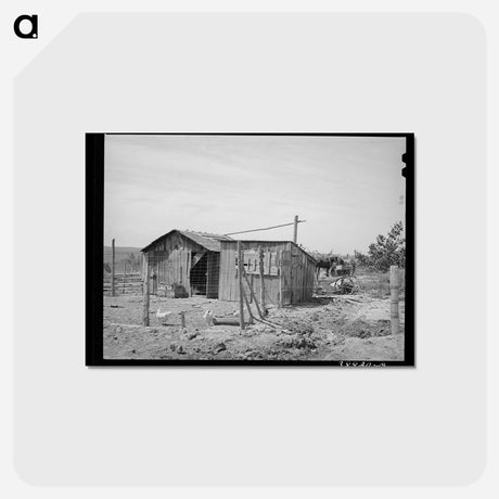 アートポストカード-Schroeder Farmstead
 - ラッセル リー Postcard.
