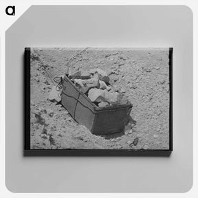アートパネル-Old Ore Bucket, Pinos Altos
 - ラッセル リー Canvas.