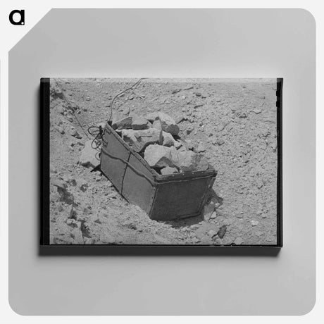 アートパネル-Old Ore Bucket, Pinos Altos
 - ラッセル リー Canvas.