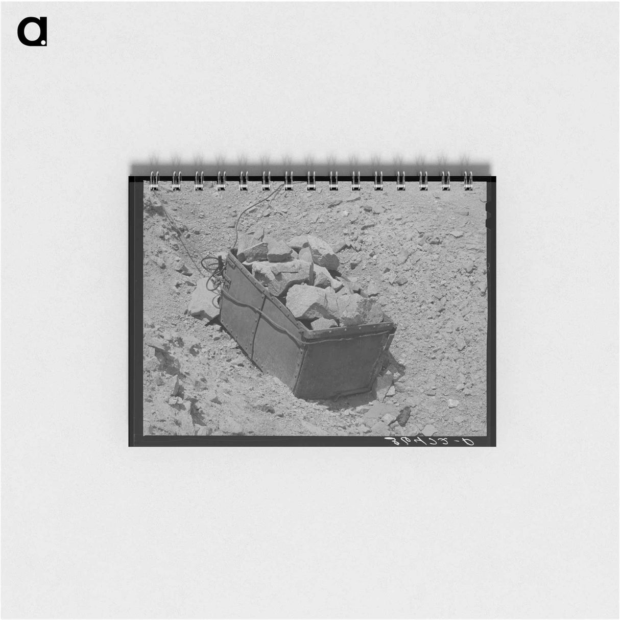 アートメモ帳-Old Ore Bucket, Pinos Altos
 - ラッセル リー Memo.