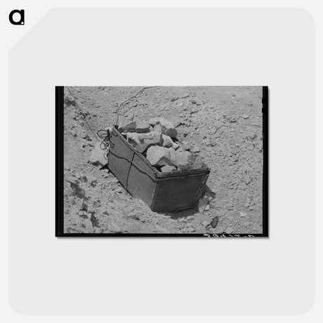 アートポストカード-Old Ore Bucket, Pinos Altos
 - ラッセル リー Postcard.