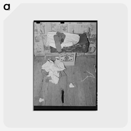 アートポストカード-San Antonio Living Room
 - ラッセル リー Postcard.