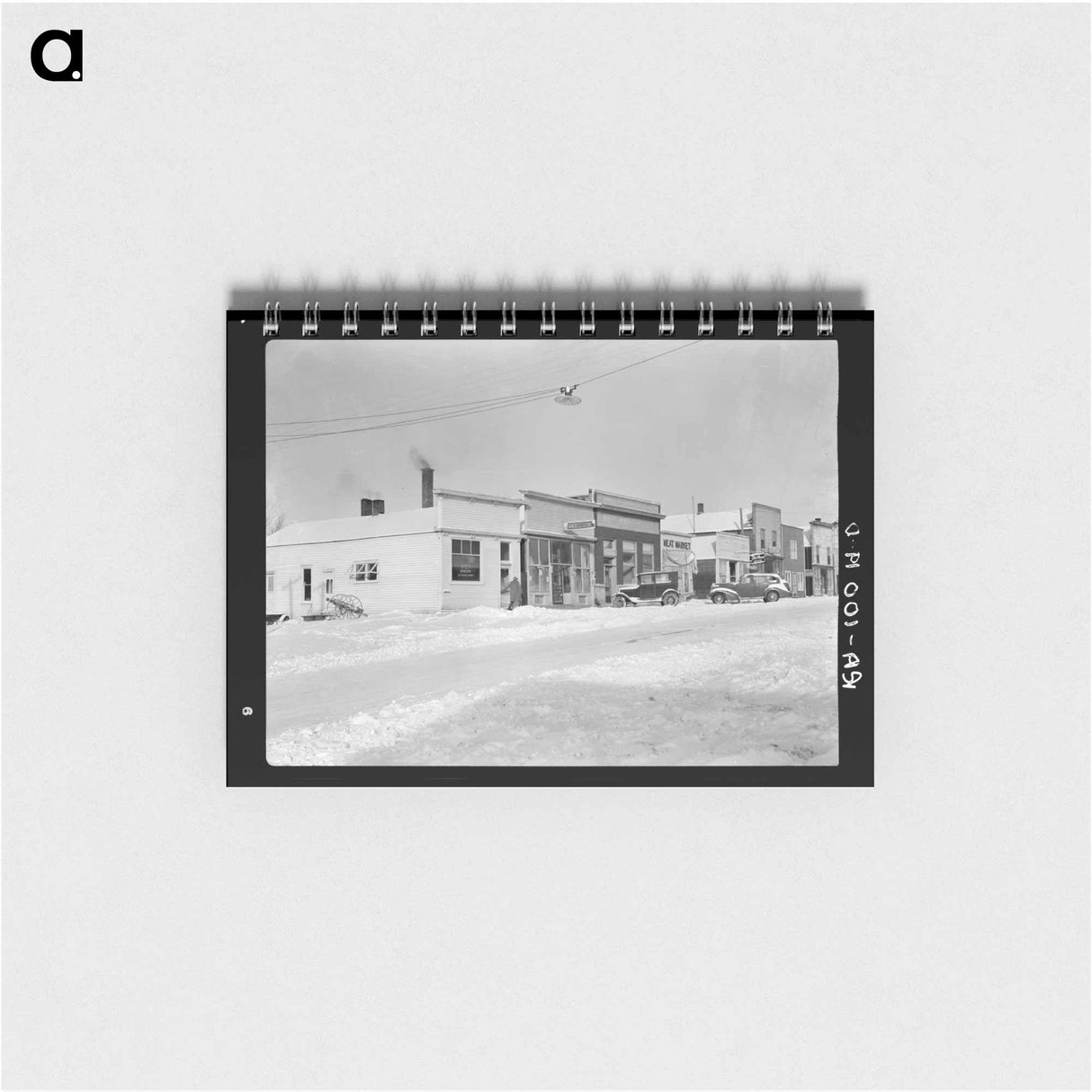 アートメモ帳-Main Street of Dickens
 - ラッセル リー Memo.