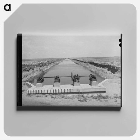 アートパネル-Irrigation Gate and Canal
 - ラッセル リー Canvas.