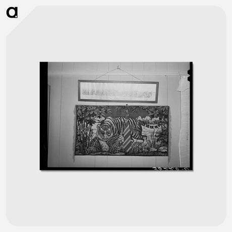 アートポストカード-FSA Tenant Home Decoration
 - ラッセル リー Postcard.