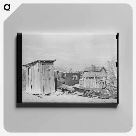 アートパネル-Backyard Salvage
 - ラッセル リー Canvas.