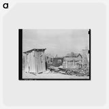 アートポストカード-Backyard Salvage
 - ラッセル リー Postcard.