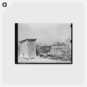 アートポストカード-Backyard Salvage
 - ラッセル リー Postcard.