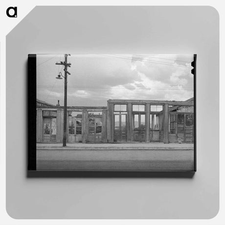 アートパネル-Tombstone Main Street
 - ラッセル リー Canvas.