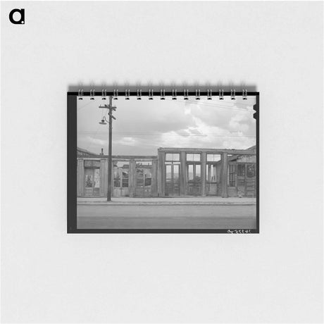 アートメモ帳-Tombstone Main Street
 - ラッセル リー Memo.