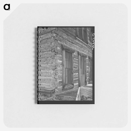 アートメモ帳-Navajo Lodge Construction
 - ラッセル リー Memo.