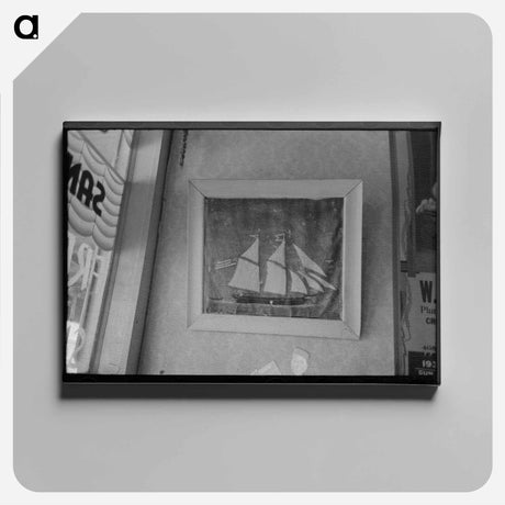 アートパネル-Italian Immigrant Painting
 - ラッセル リー Canvas.