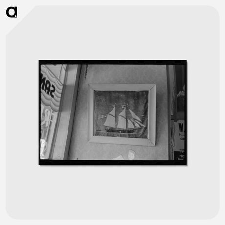 アートポストカード-Italian Immigrant Painting
 - ラッセル リー Postcard.