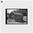 アートポストカード-First Courthouse of San Juan County
 - ラッセル リー Postcard.