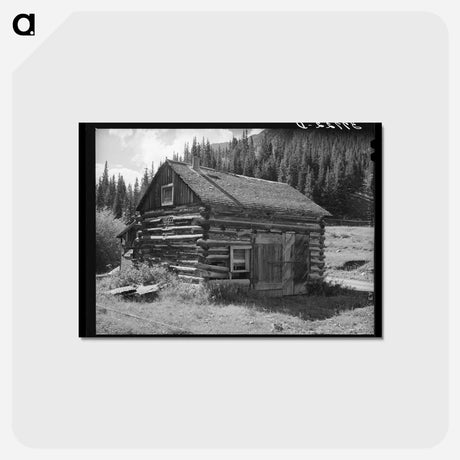 アートポストカード-First Courthouse of San Juan County
 - ラッセル リー Postcard.