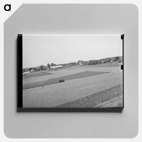 アートパネル-Cutting Alfalfa, Oklahoma
 - ラッセル リー Canvas.