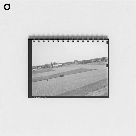 アートメモ帳-Cutting Alfalfa, Oklahoma
 - ラッセル リー Memo.