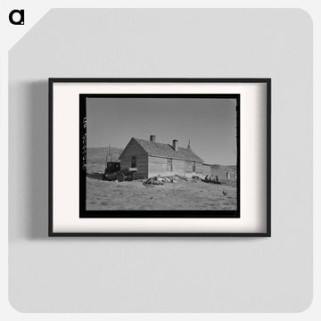 Home of Frank Weeks Near Williston, North Dakota
 - ラッセル リー Poster.