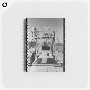 アートメモ帳-Concrete Mixer at Road Builders' Camp
 - ラッセル リー Memo.