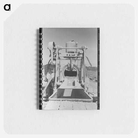 アートメモ帳-Concrete Mixer at Road Builders' Camp
 - ラッセル リー Memo.