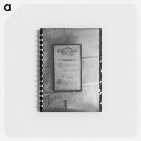 アートメモ帳-Marriage License, Pie Town
 - ラッセル リー Memo.