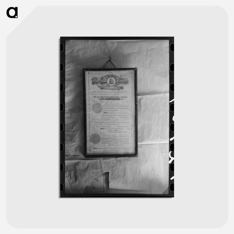 アートポストカード-Marriage License, Pie Town
 - ラッセル リー Postcard.