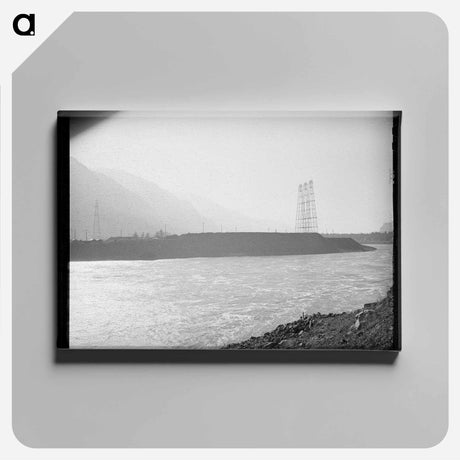 アートパネル-Columbia River Crossing
 - ラッセル リー Canvas.