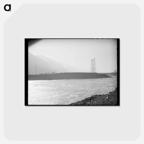 アートポストカード-Columbia River Crossing
 - ラッセル リー Postcard.