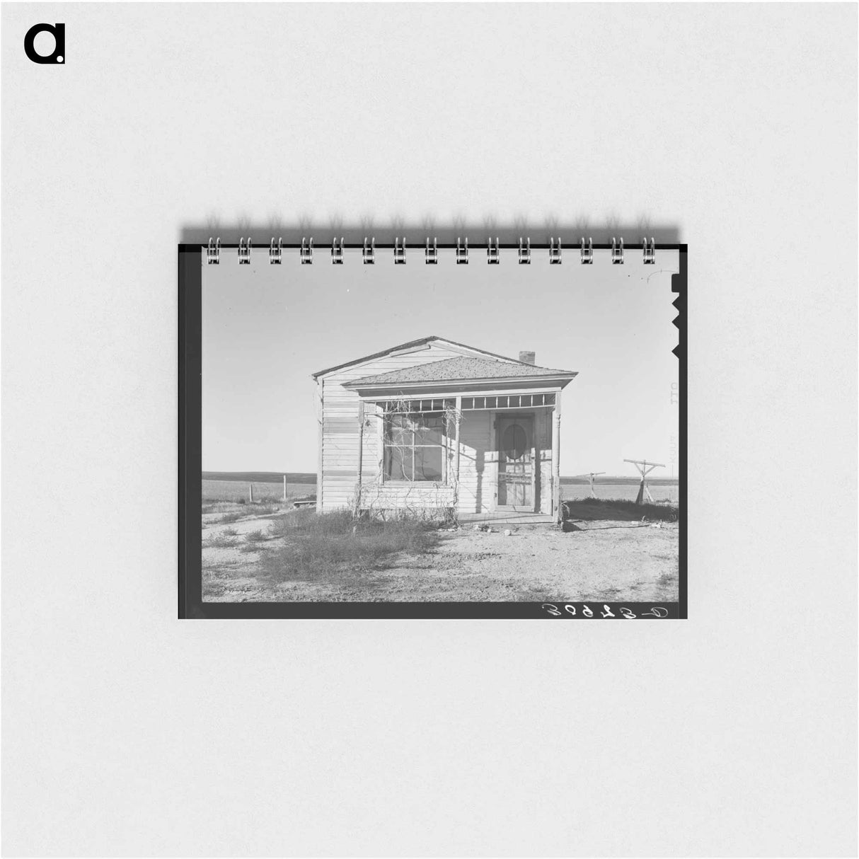 アートメモ帳-Abandoned House near Ambrose
 - ラッセル リー Memo.