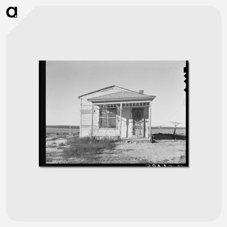 アートポストカード-Abandoned House near Ambrose
 - ラッセル リー Postcard.