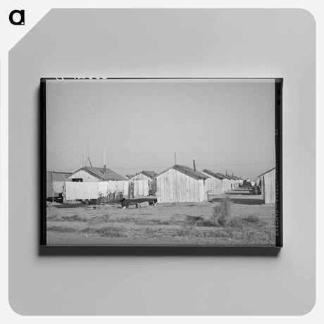 アートパネル-Giffen Ranch Housing
 - ラッセル リー Canvas.