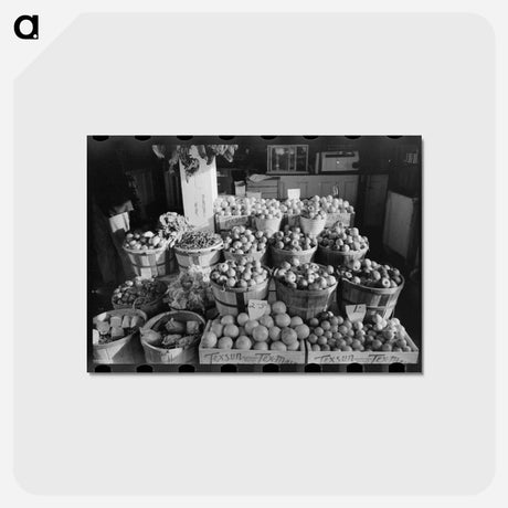 アートポストカード-Market Square, Waco
 - ラッセル リー Postcard.