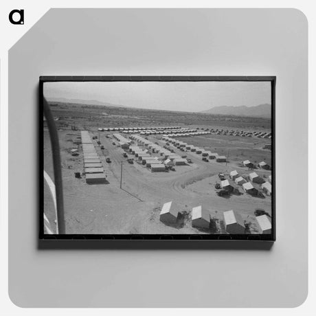 アートパネル-Agua Fria Migratory Labor Camp View
 - ラッセル リー Canvas.
