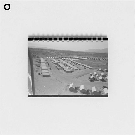 アートメモ帳-Agua Fria Migratory Labor Camp View
 - ラッセル リー Memo.