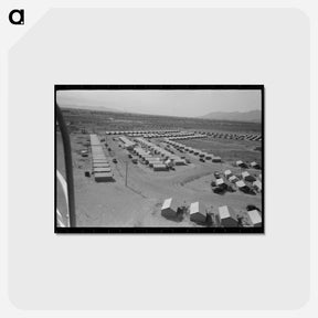 アートポストカード-Agua Fria Migratory Labor Camp View
 - ラッセル リー Postcard.