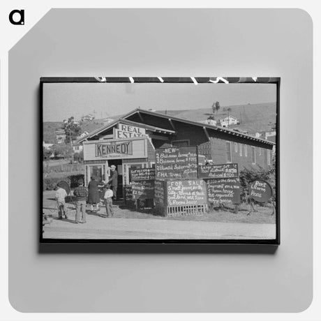 アートパネル-Oakland Real Estate Office
 - ラッセル リー Canvas.