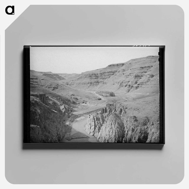 アートパネル-Owyhee River Valley
 - ラッセル リー Canvas.
