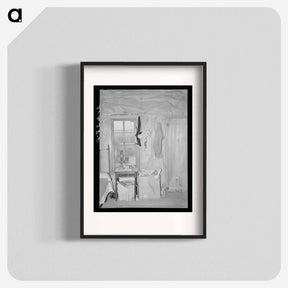 アートポスター-Sharecropper's Bedroom
 - ラッセル リー Poster.